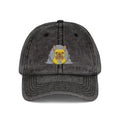 Vintage Embroidered Cap with Glitter Frenchie Patch