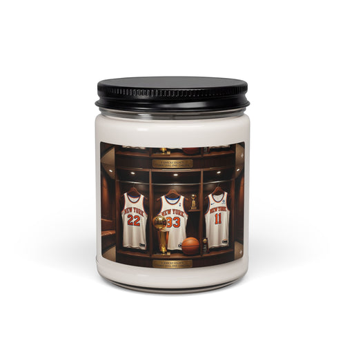 3 Jerseys - City Hoops Club Candle, city basketball varsity | retro block letters