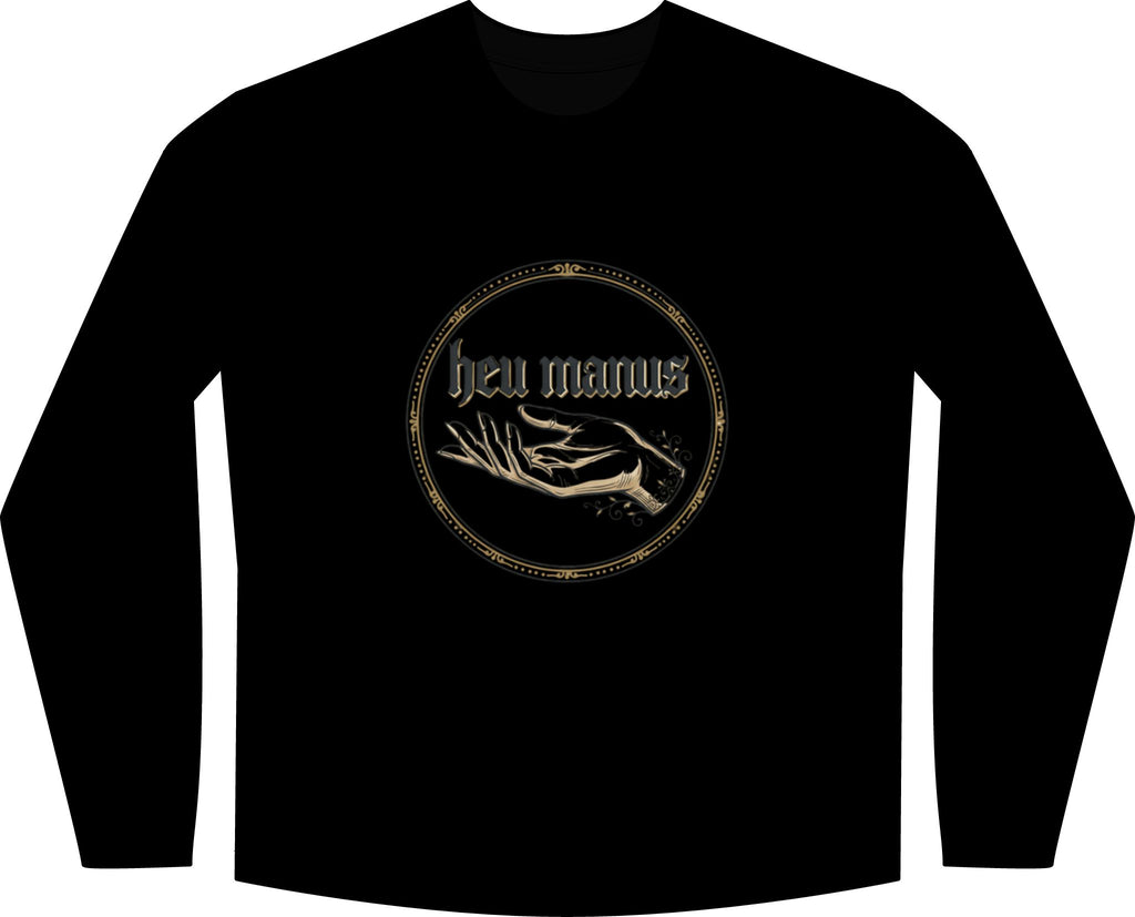 Heu Manus Long Sleeve Tee — Vintage Hand Illustration Women's Shirt