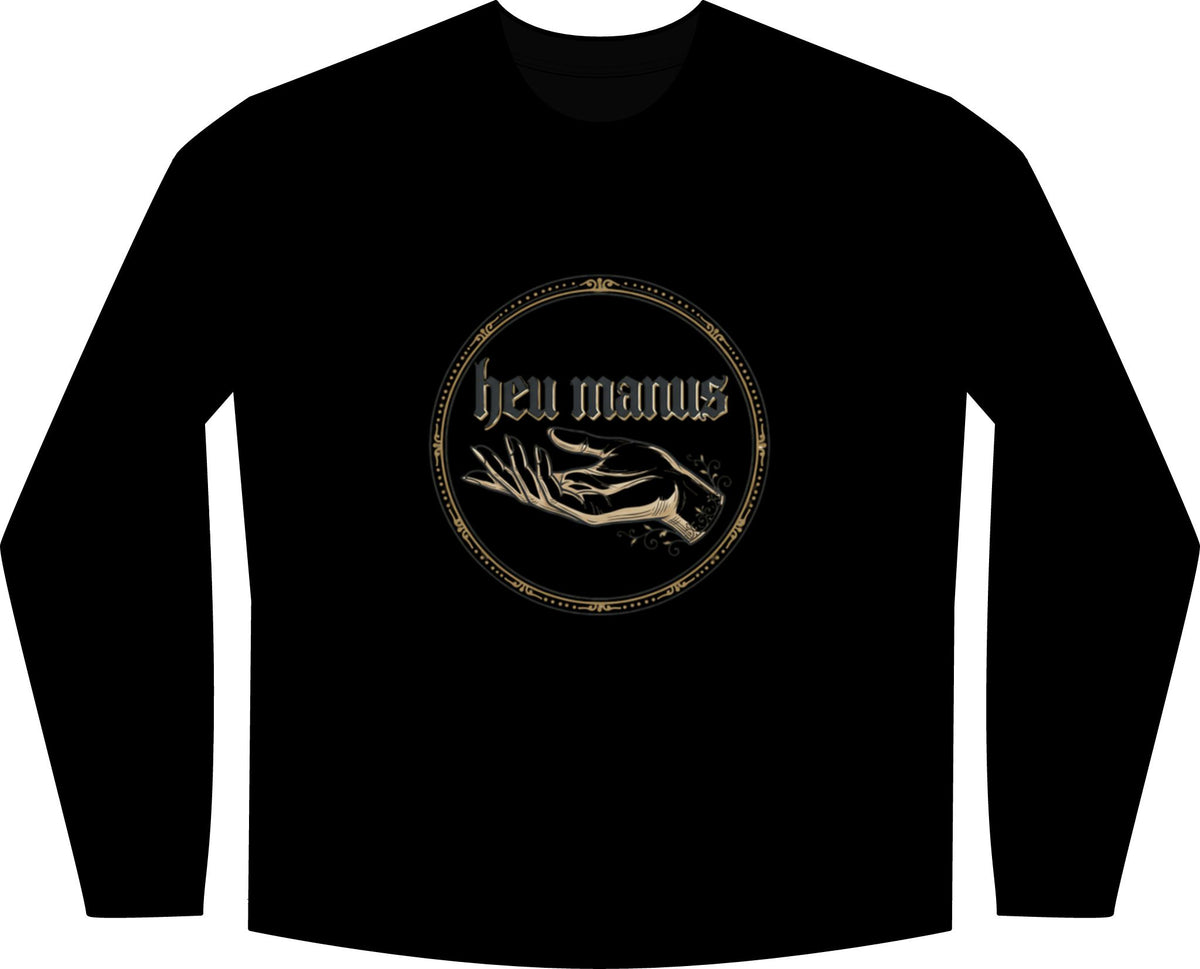 Heu Manus Long Sleeve Tee — Vintage Hand Illustration Women's Shirt