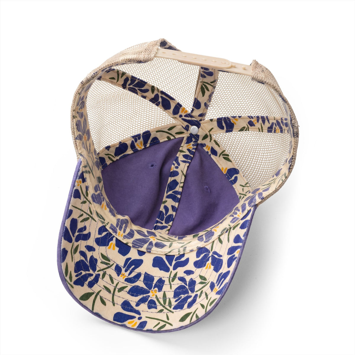 Women's Washed Cat Mesh-Back Cap