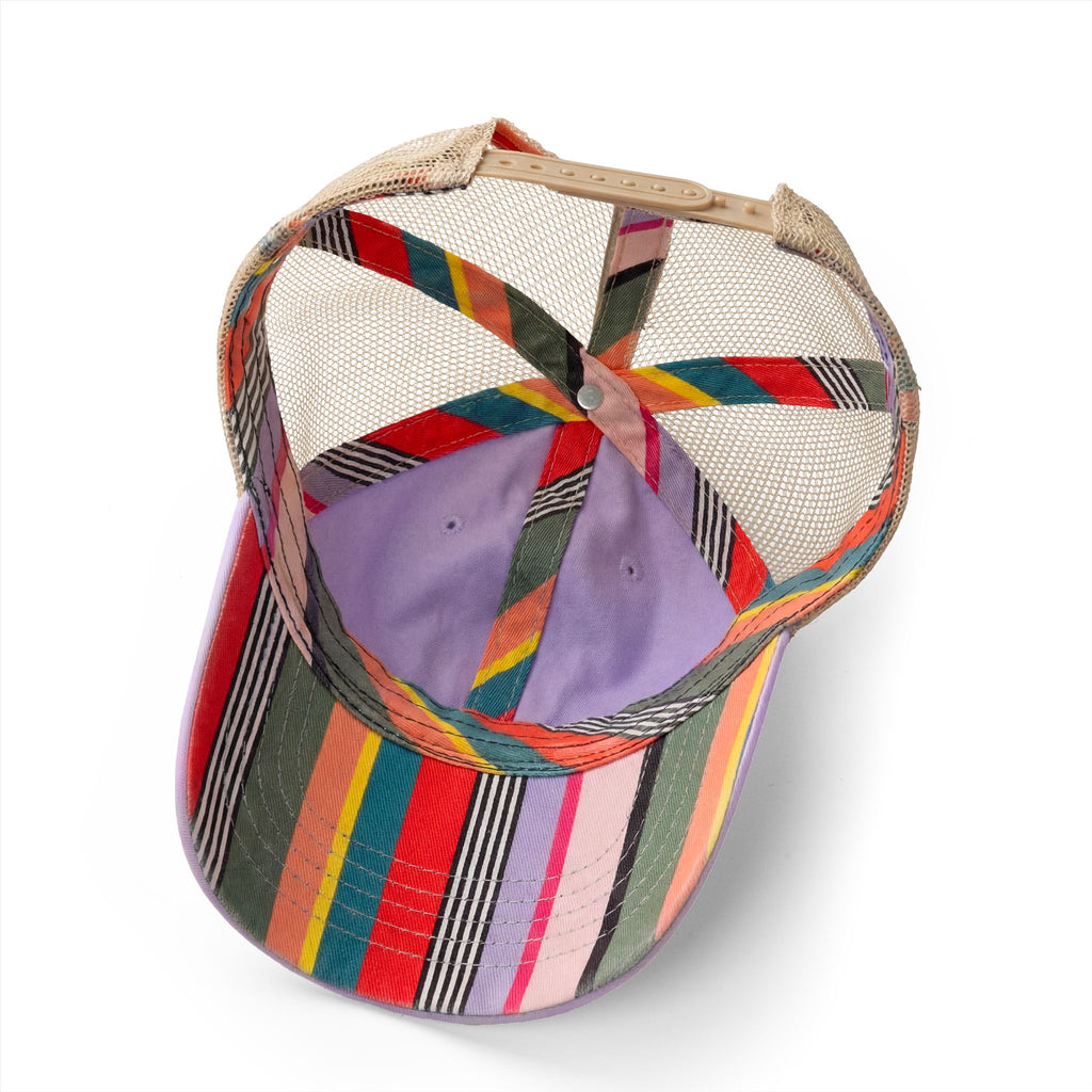 Women's Washed Cat Mesh-Back Cap