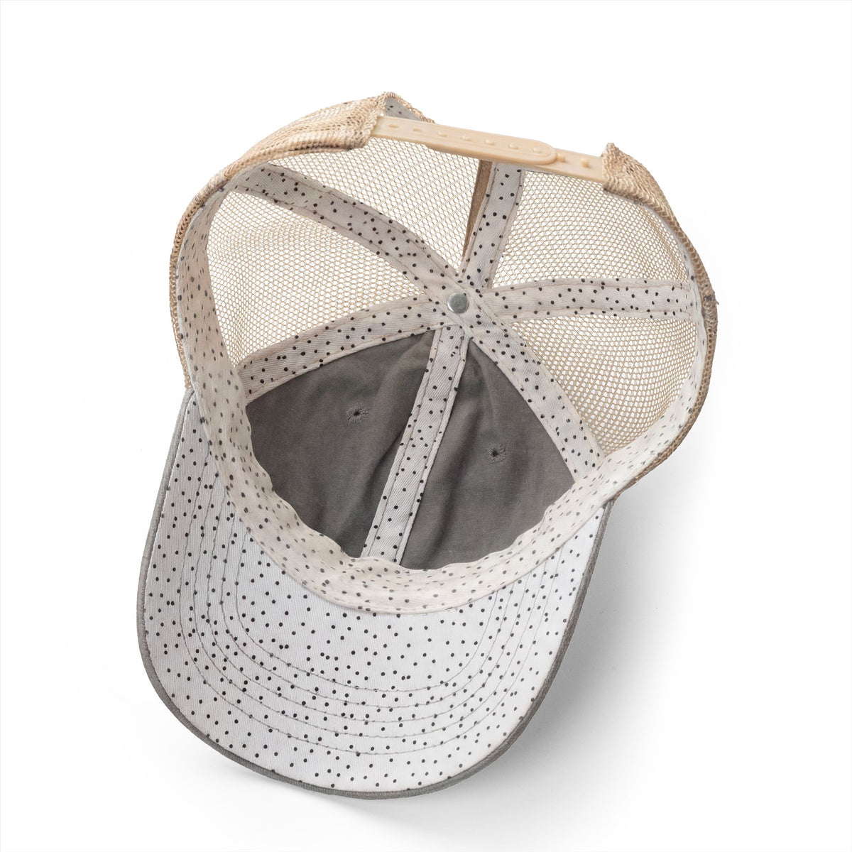 Women's Washed Cat Mesh-Back Cap