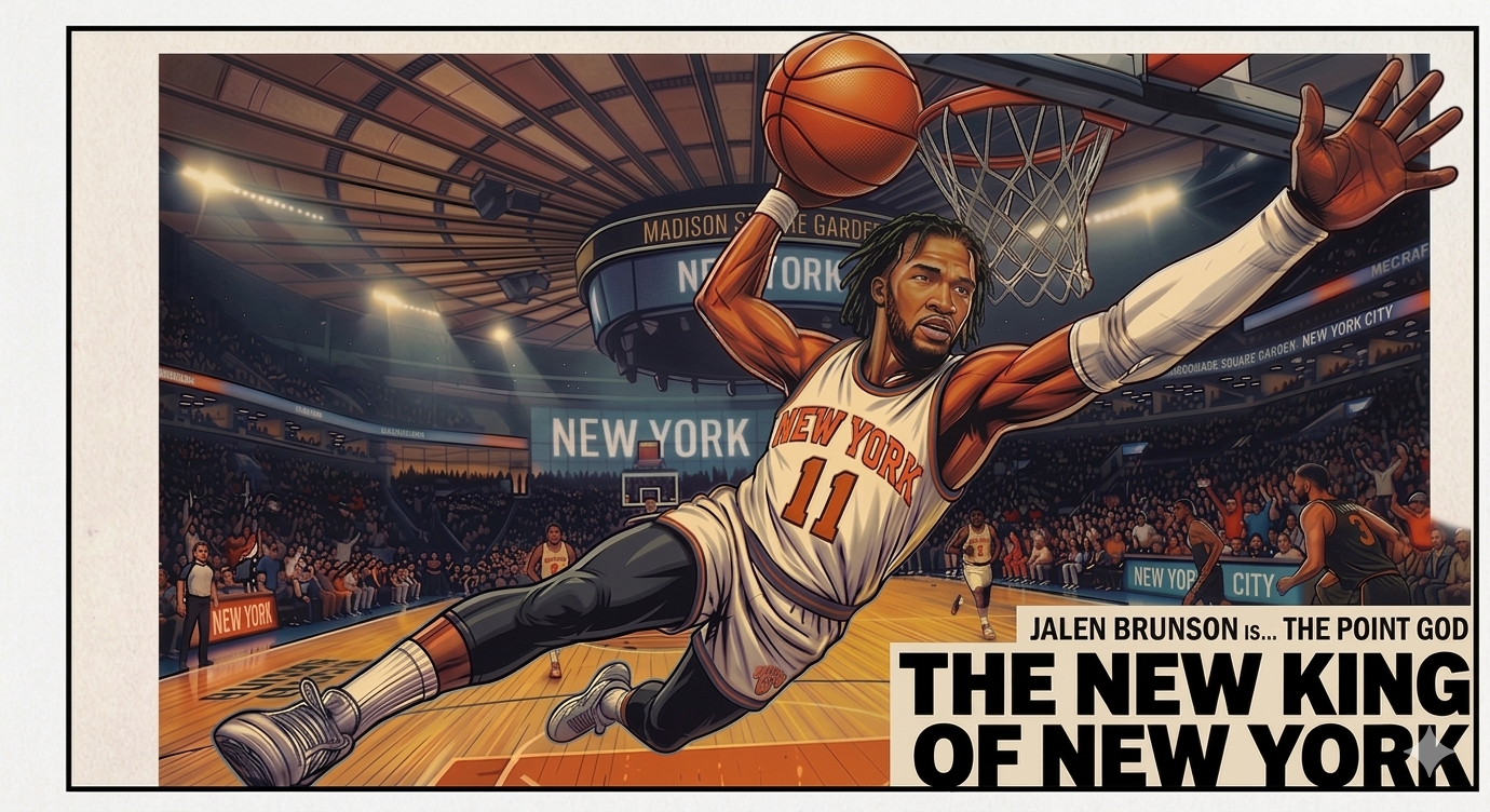 Jalen Brunson Knicks Victory T‑Shirt — Celebrating 50 Years of Championship Glory