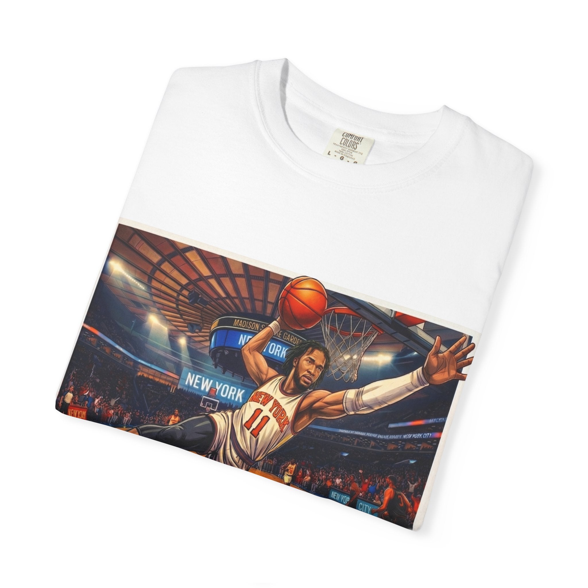 Basketball T-Shirt — Jalen Brunson Knicks Victory T‑Shirt — Celebrating 50 Years of Championship Glory" Graphic Tee