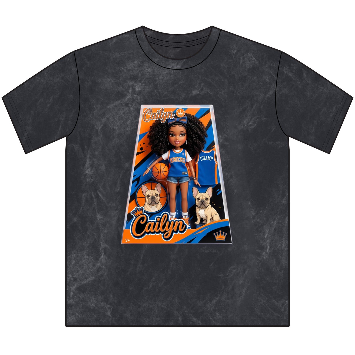 Cute Cailyn Vintage Basketball Doll Tee — Personalized “Cailyn” Crewneck Graphic Shirt
