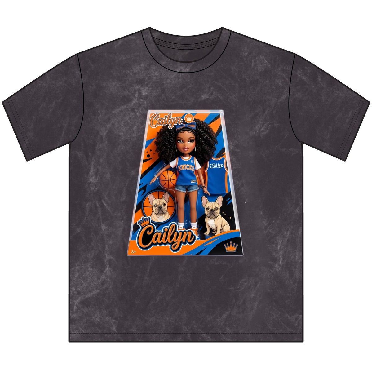 Cute Cailyn Vintage Basketball Doll Tee — Personalized “Cailyn” Crewneck Graphic Shirt
