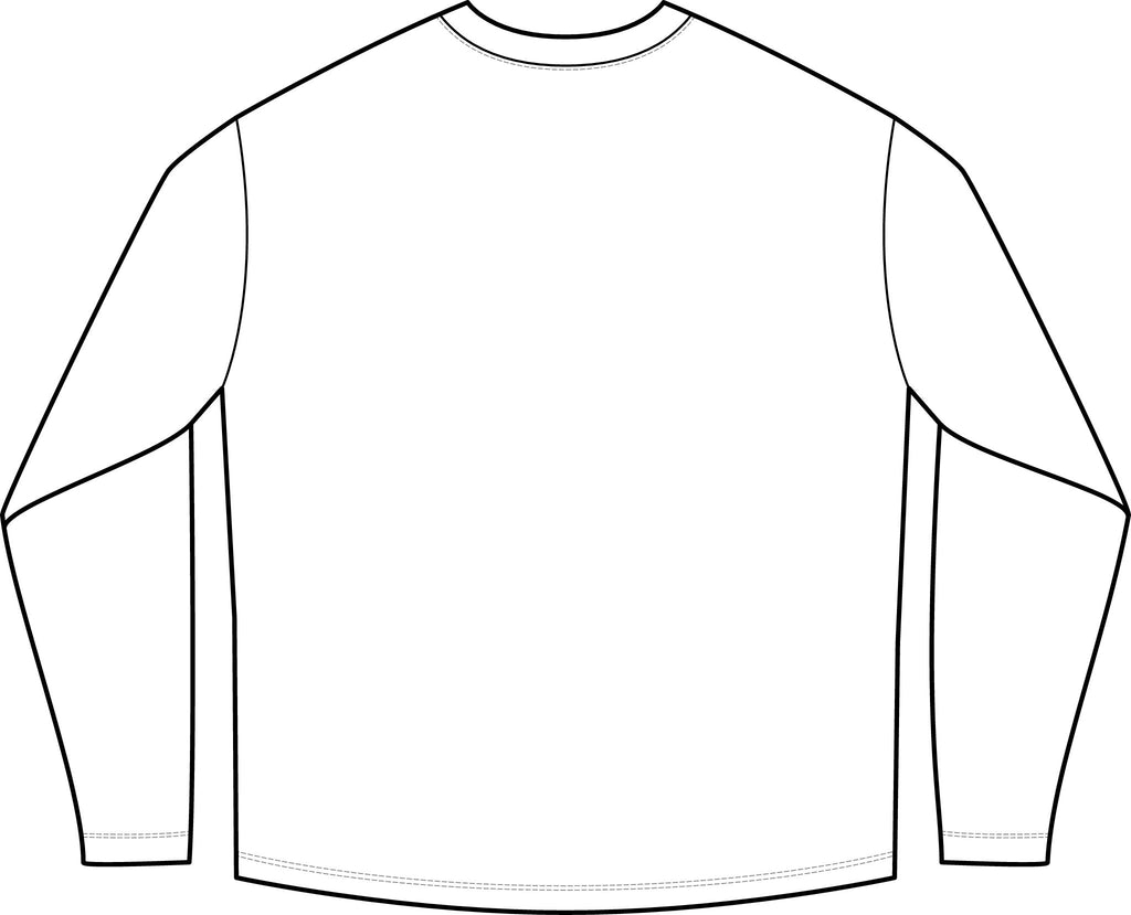Heu Manus Long Sleeve Tee — Vintage Hand Illustration Women's Shirt