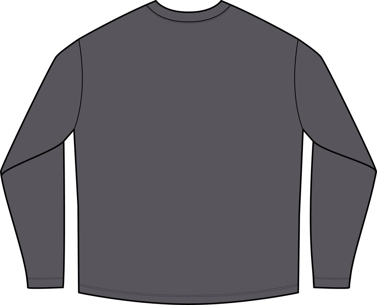Heu Manus Long Sleeve Tee — Vintage Hand Illustration Women's Shirt