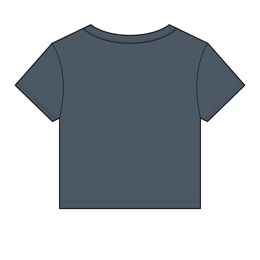 Women's Baby Tee — Cute Claire & French Bulldog Graphic Tee