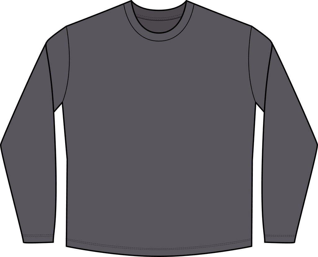 Heu Manus Long Sleeve Tee — Vintage Hand Illustration Women's Shirt
