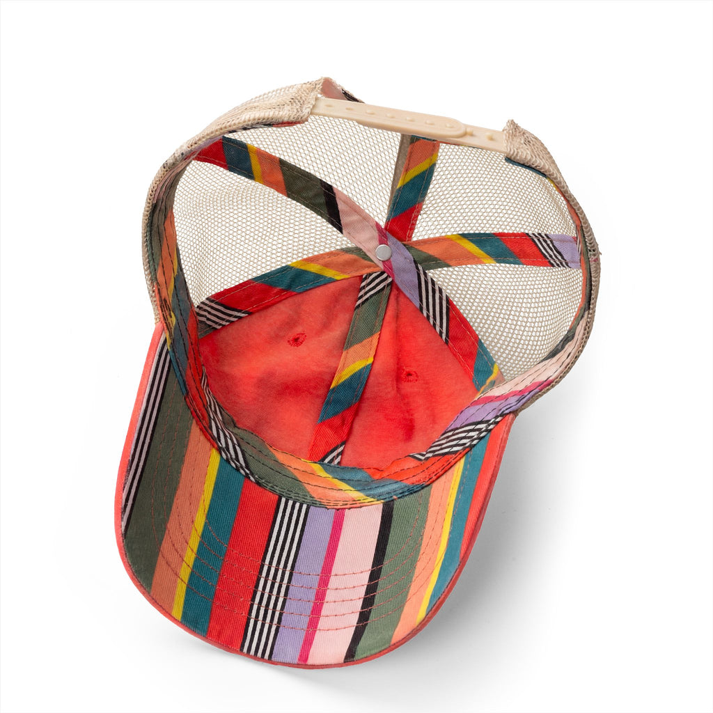 Women's Washed Cat Mesh-Back Cap