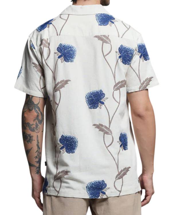 90 Day The Last Resort S03 White Floral Shirt