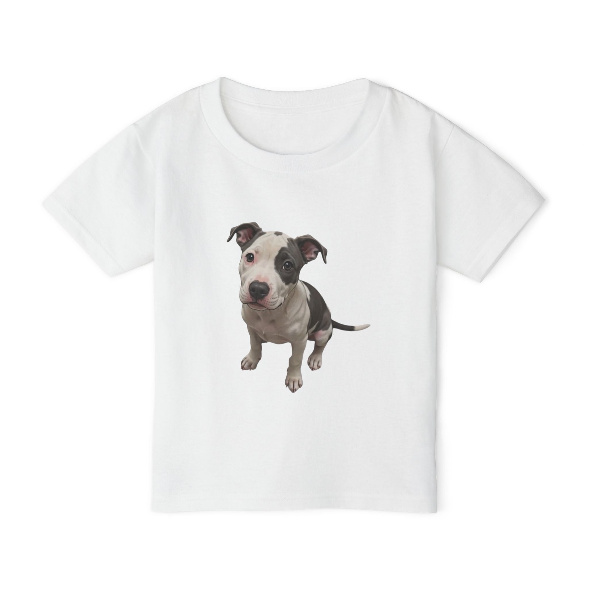 Toddler T-Shirt — Cute Pit Bull Puppy Photo Tee