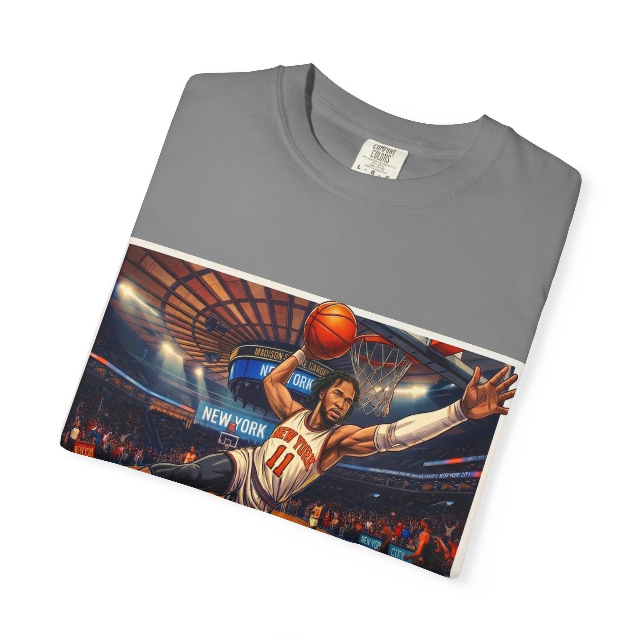 Basketball T-Shirt — Jalen Brunson Knicks Victory T‑Shirt — Celebrating 50 Years of Championship Glory" Graphic Tee