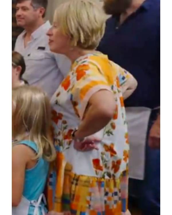 Home Town Inn This Together Erin Napier Printed Dress