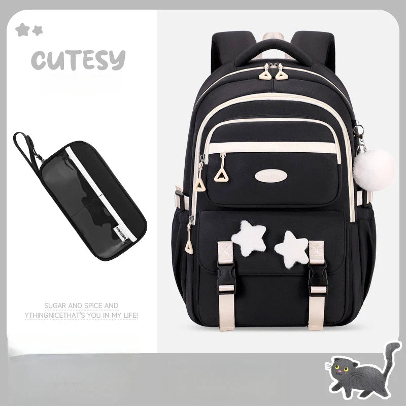Kawaii Pastel Cutesy Backpack Set