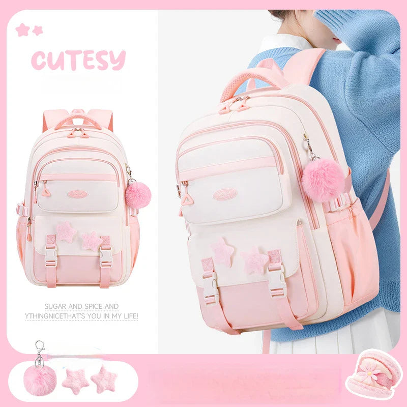Kawaii Pastel Cutesy Backpack Set