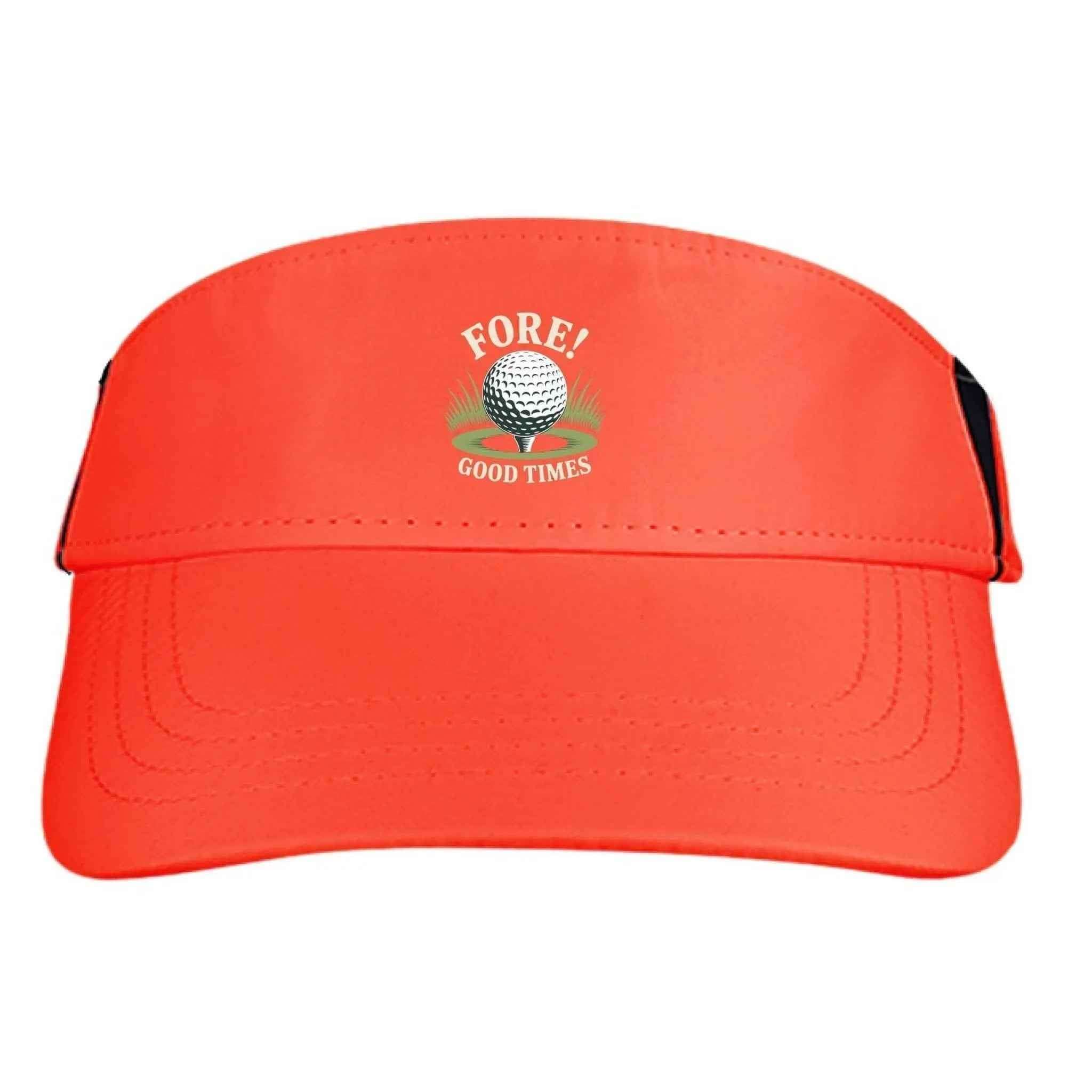 Hook and Loop Golf Visor for Ultimate Sun Protection and Comfort